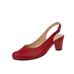 Andy 829 H czerwone damskie sandały