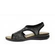 Sanital Flex 8056.17 Nero wygodne damskie sandały