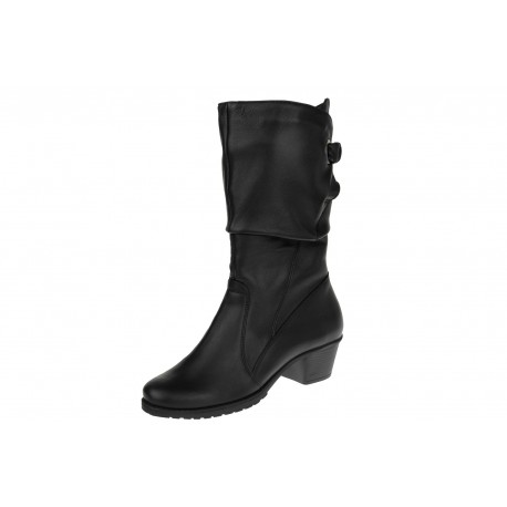 Axel Comfort 4293 wygodne czarne damskie kozaki