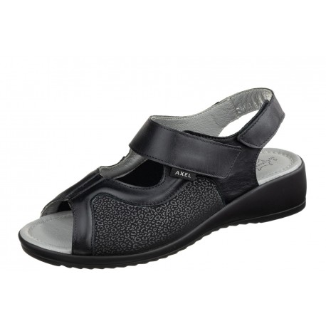 Axel Comfort 2463 czarne damskie sandały