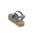 Axel Comfort 2477 szare wygodne zdrowotne damskie sandały