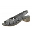 Axel Comfort 2460 wygodne zdrowotne szare damskie sandały