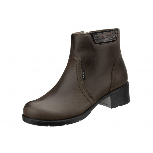 Axel Comfort 4447 wygodne brązowe damskie botki