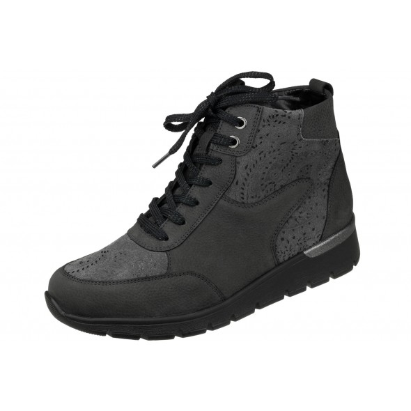 Waldlaufer K-Ramona 626801 402 497 wygodne zdrowotne damskie botki