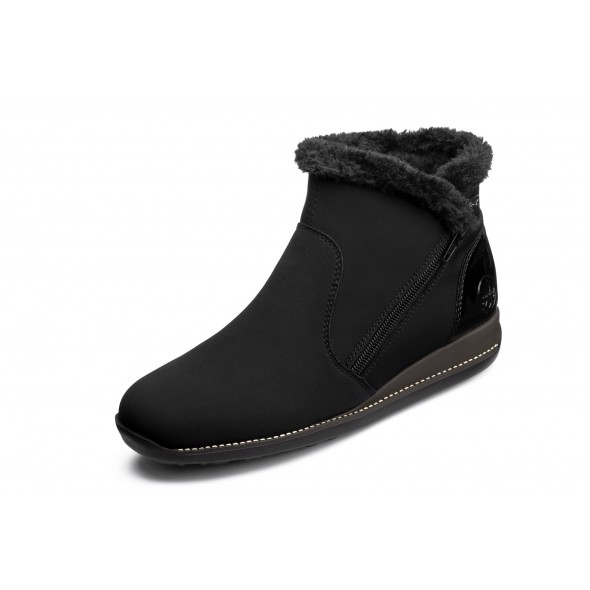 Rieker Tex 98281-00 wygodne damskie botki