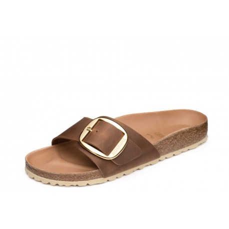 Birkenstock Madrid BS 1006525 wygodne zdrowotne damskie klapki