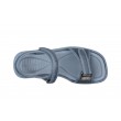 Azaleia Vera 18451 wygodne niebieskie damskie sandały