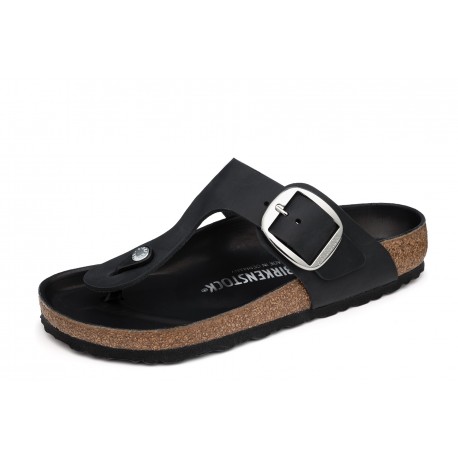 BIRKENSTOCK 752483BLACK 関税送料込 BIRKENSTOCK sandały damskie japonki klapki profilowane