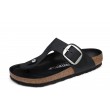 Birkenstock Gizeh 1023334 wygodne zdrowotne damskie klapki - japonki