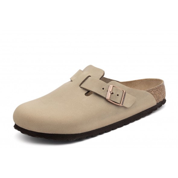 Birkenstock Boston BS 0960811 wygodne zdrowotne damskie klapki