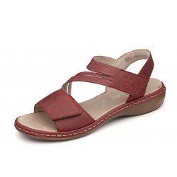 Rieker 65964-35 wygodne zdrowotne damskie sandały