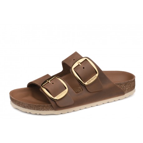 Birkenstock Arizona 1011073 modne skórzane damskie klapki