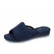 Grunland Dola CI1317-G7 BLU wygodne ciepłe damskie kapcie