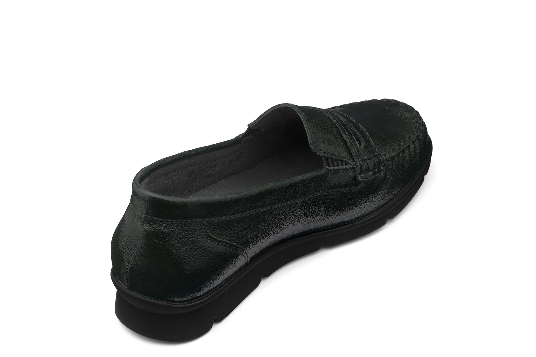 Waldläufer K-Inga Mocassini Donna In Pelle – Nero – Larghezza Media