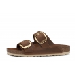Birkenstock Arizona 1011073 modne skórzane damskie klapki