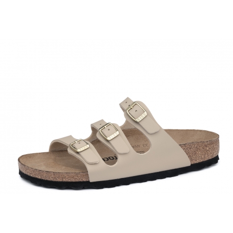 Birkenstock Florida 1029265 wygodne zdrowotne damskie klapki