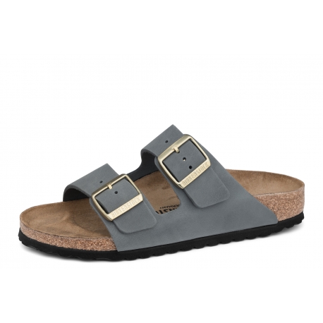 Birkenstock Arizona BS 1029253 ortopedyczne skórzane damskie klapki