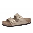 Birkenstock Arizona BS 1019013 ortopedyczne skórzane damskie klapki