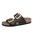 Birkenstock Sydney Cushion Buckle 1029457 ortopedyczne damskie klapki