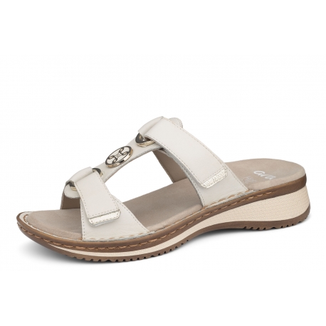 Ara Hawaii 12-29003 97G wygodne skórzane damskie klapki
