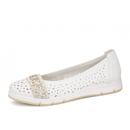 Rieker L3062-80 wygodne damskie baleriny