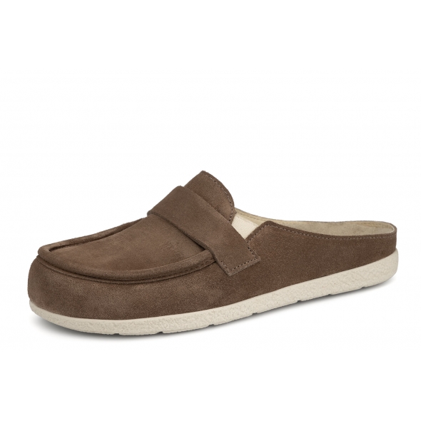 Berkemann Lucine 03203-443 wygodne skórzane damskie klapki