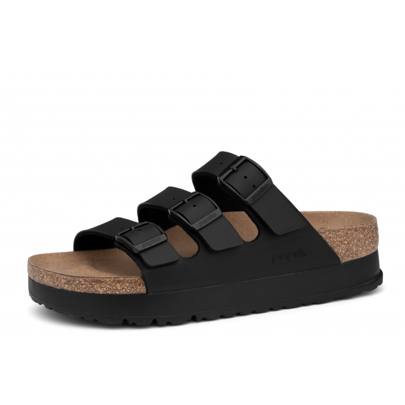 Birkenstock Florida Papillio Flex 1029737 wygodne zdrowotne damskie klapki