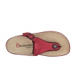 Berkemann Mila 01351-234 wygodne skórzane damskie klapki - japonki