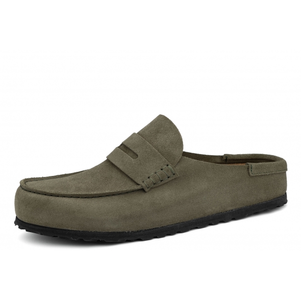 Birkenstock Naples Wrapped 1030189 wygodne zdrowotne męskie klapki