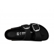 Birkenstock Arizona Big Buckle 1011074 ortopedyczne skórzane damskie klapki