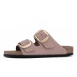 Birkenstock Arizona Big Buckle 1024074 ortopedyczne skórzane damskie klapki