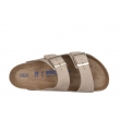 Birkenstock Arizona BS 1019013 ortopedyczne skórzane damskie klapki