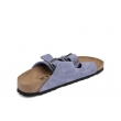 Birkenstock Arizona BS 1029218 ortopedyczne skórzane damskie klapki