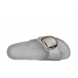 Birkenstock Madrid Big Buckle 1029534 ortopedyczne skórzane damskie klapki