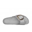 Birkenstock Madrid Big Buckle 1029534 ortopedyczne skórzane damskie klapki