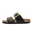 Birkenstock Sydney Cushion Buckle 1029457 ortopedyczne damskie klapki