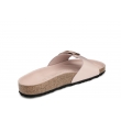 Birkenstock Madrid Big Buckle 1029421 ortopedyczne skórzane damskie klapki