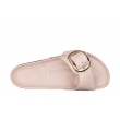 Birkenstock Madrid Big Buckle 1029421 ortopedyczne skórzane damskie klapki