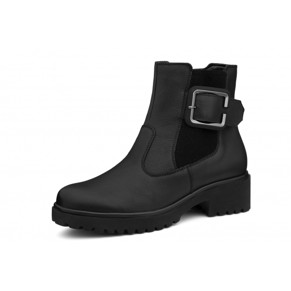 Waldlaufer H-Luise 716815 139 001 zdrowotne skórzane damskie botki