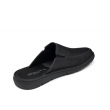 Grunland Ebro CI2517 - 80 NERO wygodne skórzane męskie kapcie