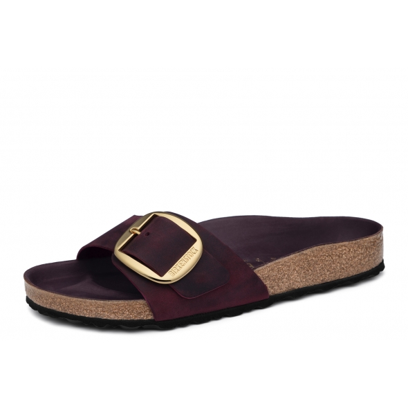 Birkenstock Madrid Big Buckle 1027969 ortopedyczne zdrowotne damskie klapki