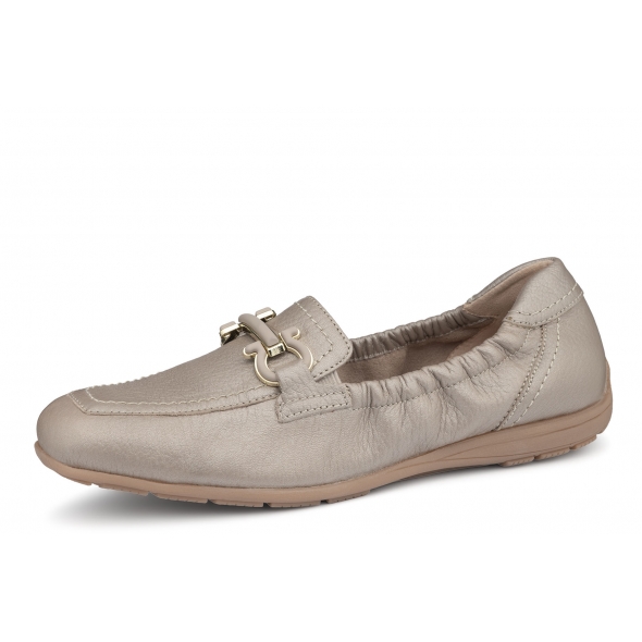 Caprice 9-24654-42 219 wygodne skórzane damskie mokasyny