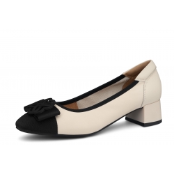 Loretta Vitale W5341 wygodne skórzane damskie czółenka