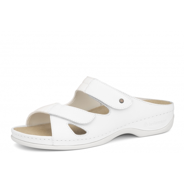 Berkemann Janna 01027-130 wygodne zdrowotne damskie klapki