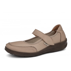 Axel Comfort 1955 beżowe wygodne damskie półbuty