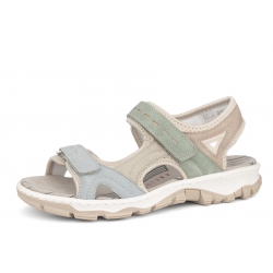 Rieker 68866-94 wygodne damskie sandały