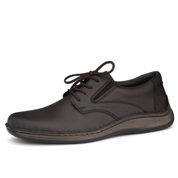 Rieker 05264-26 wygodne skórzane męskie półbuty