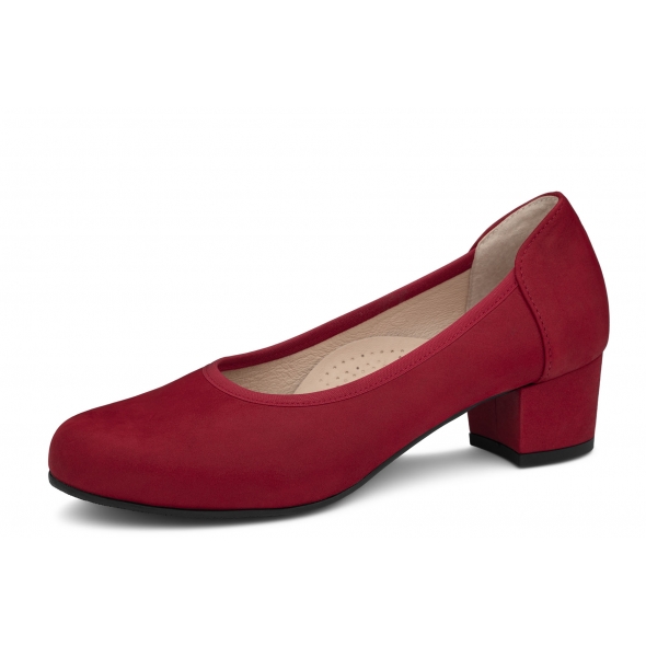 Bailar H-Valentina F-581 szerokie skórzane damskie czółenka