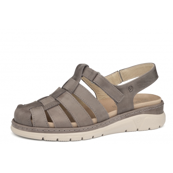 Suave Comfortabel 720005-51 wygodne skórzane damskie sandały