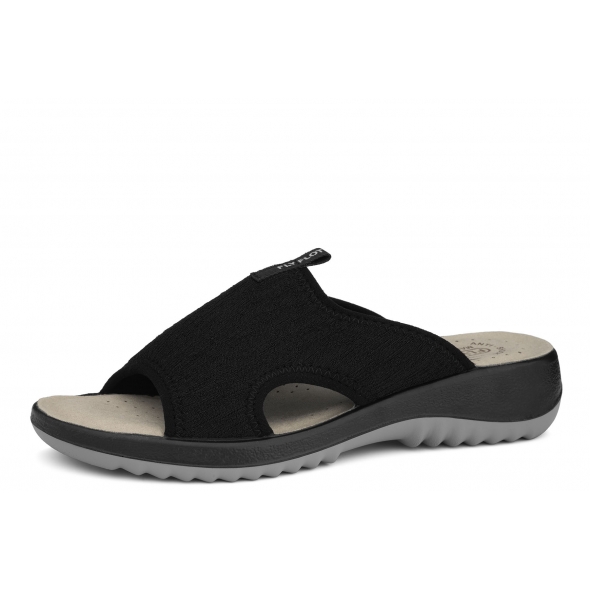 Fly flot 57 H65 3A BLACK wygodne damskie klapki